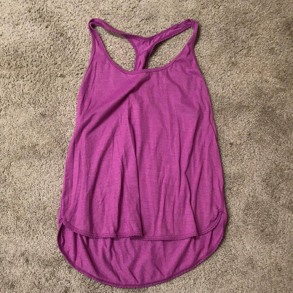 Razor back lululemon tank top